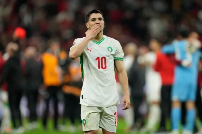 Díaz falló el penal decisivo de Marruecos | AP