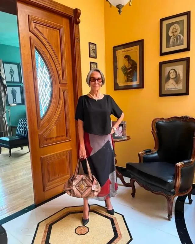 Florinda Meza se sometió a un tratamiento en el rostro / IG: @florindamezach1