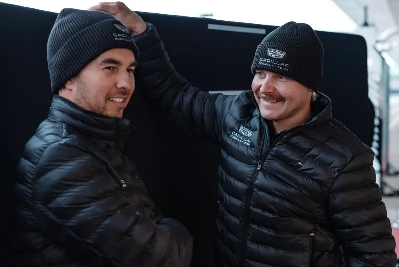 Checo y Bottas conforman la primera alineación de la historia de Cadillac