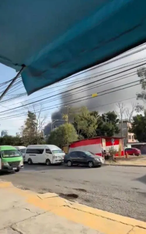 Fotos del incendio. / RS