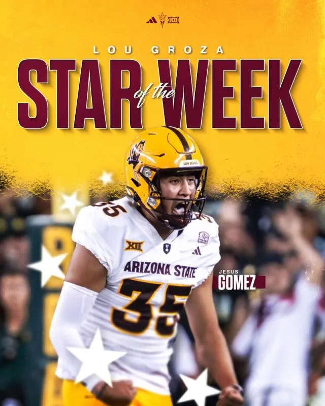 Pateador mexicano | @ASUFootball