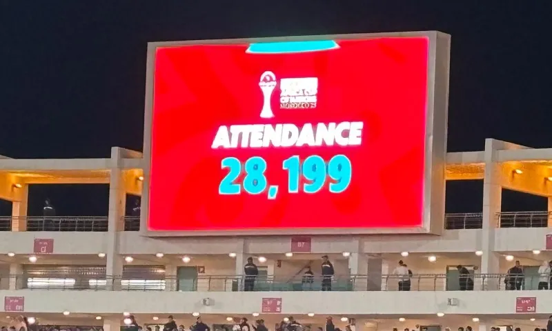 Casi se llena el estadio