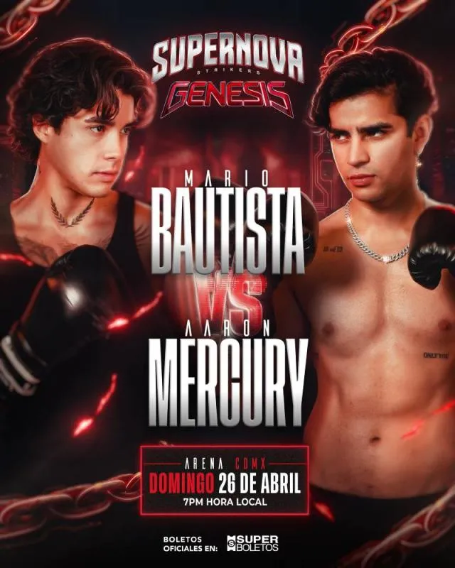 Parte de la cartelera | @supernovaboxing