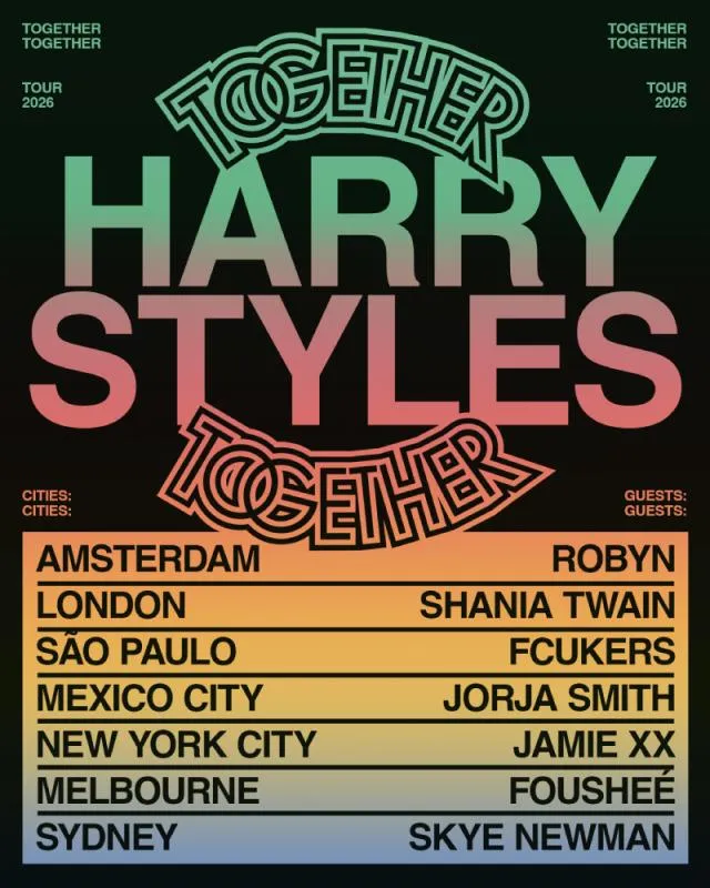 Serán más de 50 conciertos los que ofrezca en el año / FB: @harrystyles