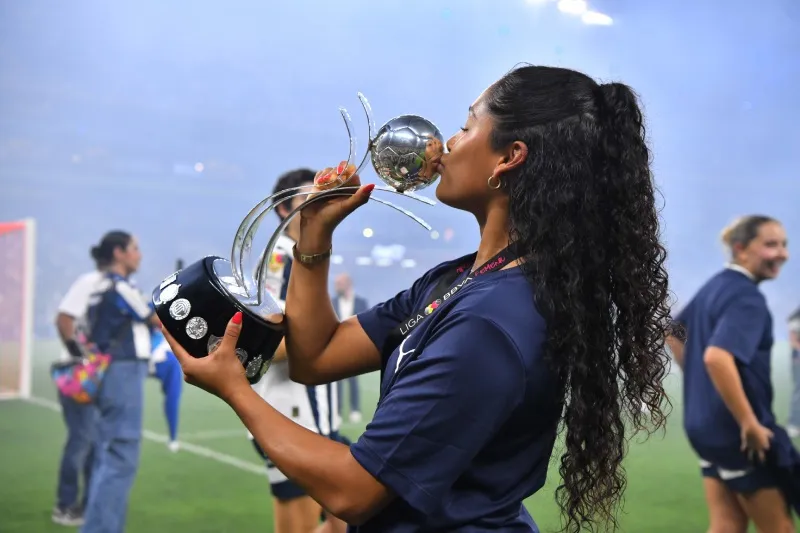 Juana Plata fue campeona con Rayadas