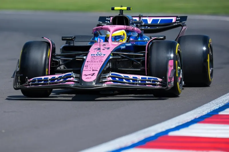 Colapinto en el Gran Premio de México de 2025