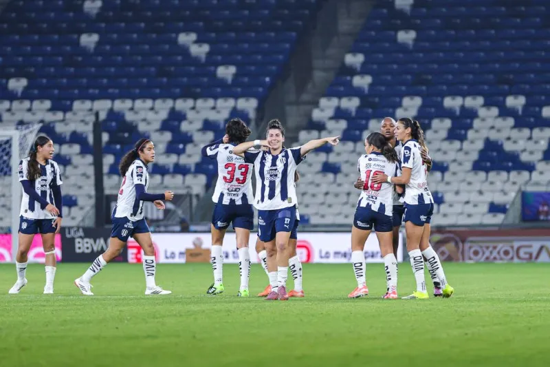 Rayadas es el único equipo que ha ganado todos sus partidos