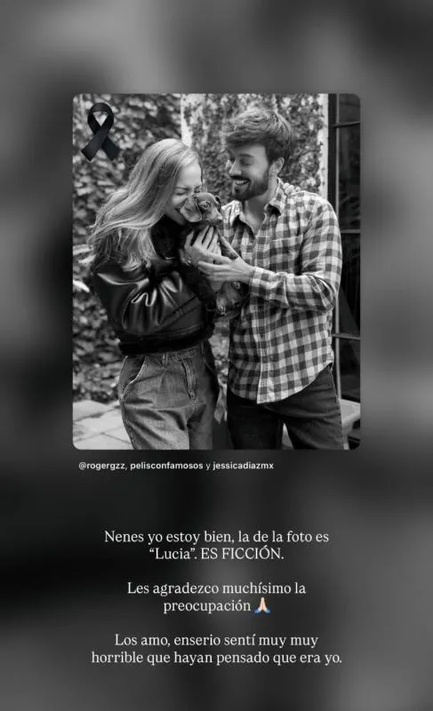 Antes los rumores de su muerte, Jessica Díaz salió a desmentir todo / IG: @jessicadiazmx