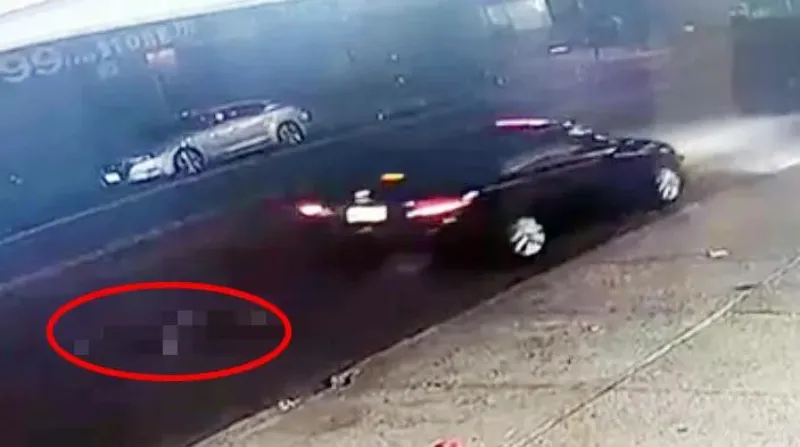 Un conductor la arrolló cuando estaba cruzando una calle / Especial