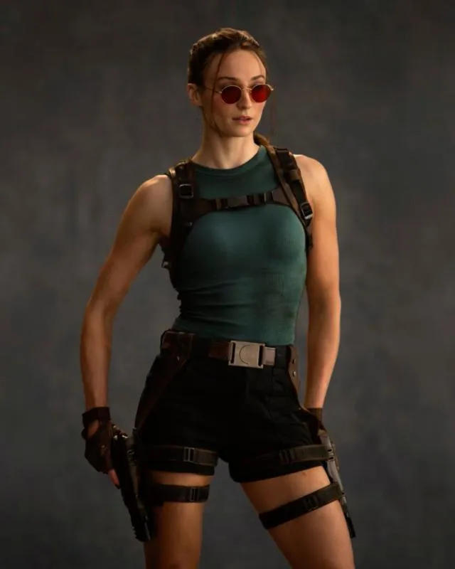 Así lucirá 'Lara Croft' en la serie de Amazon Prime / IG: @sophiet