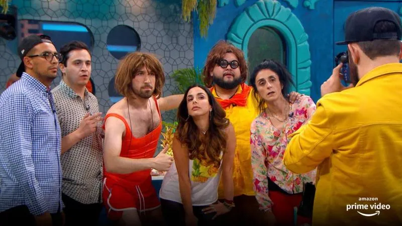 La idea del reality es no reírse sino quedas fuera / FB: @lolmx