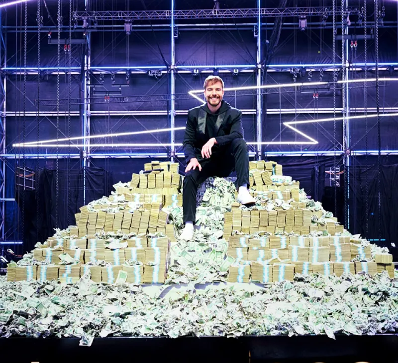 MrBeast junto a una empresa de tecnología darán 1 mdd / FB: @mrbeats