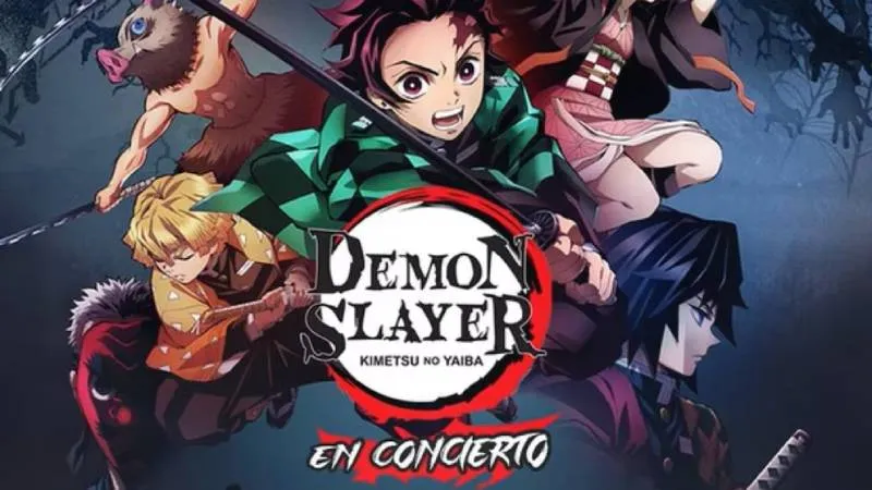 Una experiencia única que une la narrativa visual de Demon Slayer con interpretación sinfónica. / Comunicación VENTIX