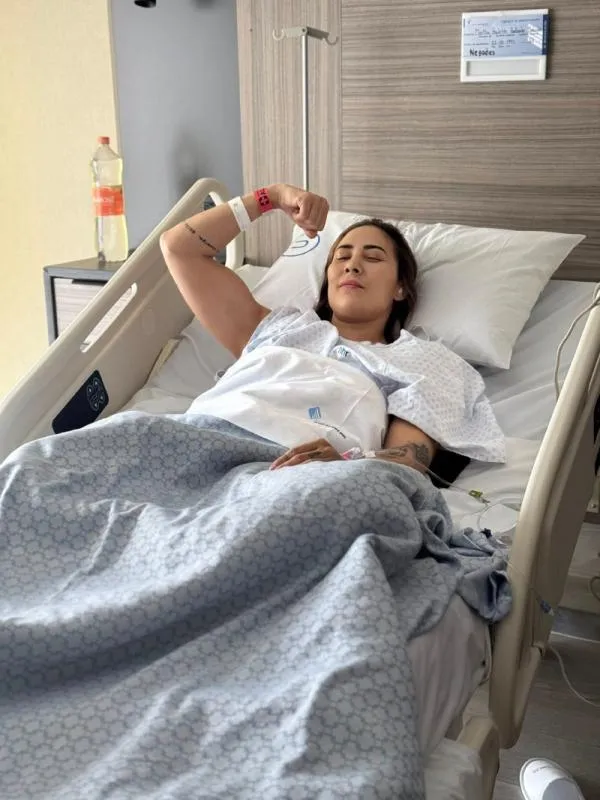 La infección estomacal estuvo tan fuerte que le aplicaron antibiótico / IG: @paulettegallardo.mx