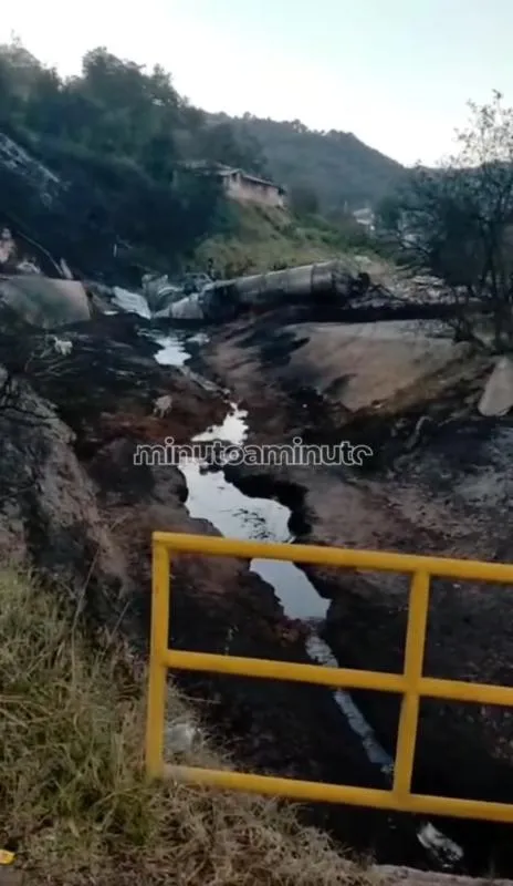 La única pérdida humana se dice que solo fue la del conductor / Redes Sociales