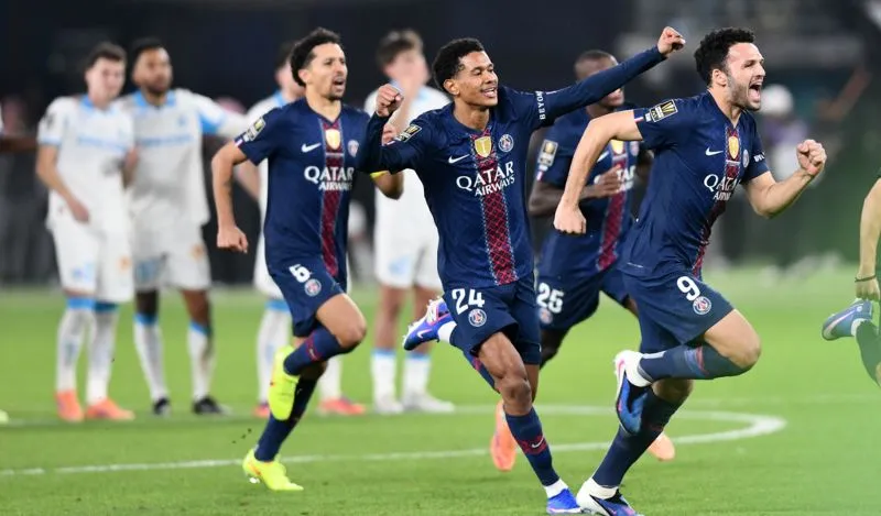 PSG gana al Marsella