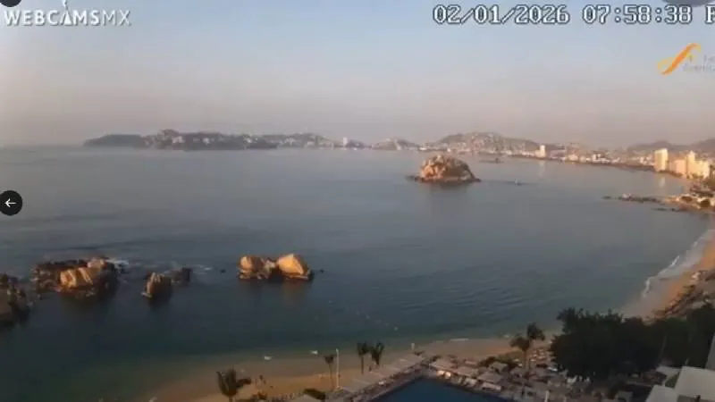 Hoteles de la Zona Dorada activaron protocolos de emergencia tras el fuerte sismo registrado en Guerrero./ Captura de pantalla