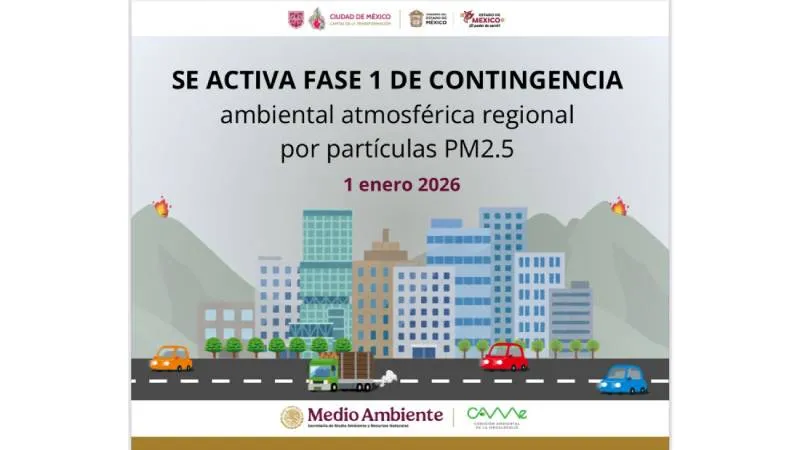 La acumulación de contaminantes se intensificó tras los festejos de Año Nuevo./ X