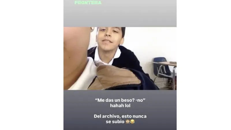 Lisa Fernanda Macías compartió fotos inéditas de su relación con Christian Nodal cuando ambos eran adolescentes en 2016./ X