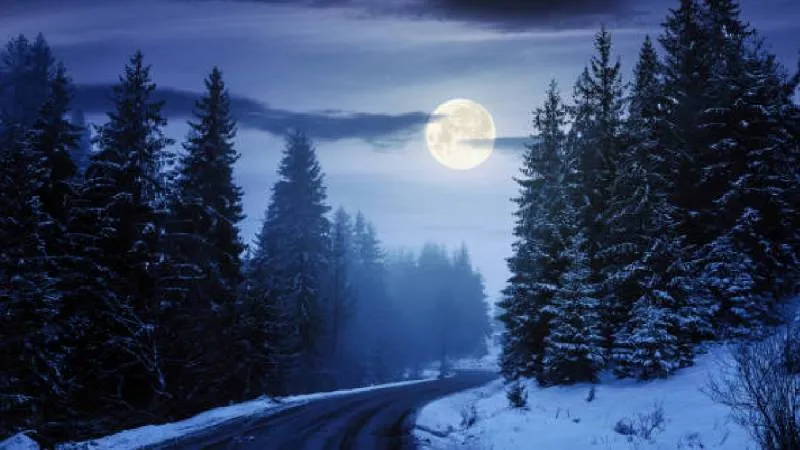 La observación de la Luna de Nieve 2026 no requiere telescopio y puede realizarse a simple vista desde cualquier punto del país./ Pixabay