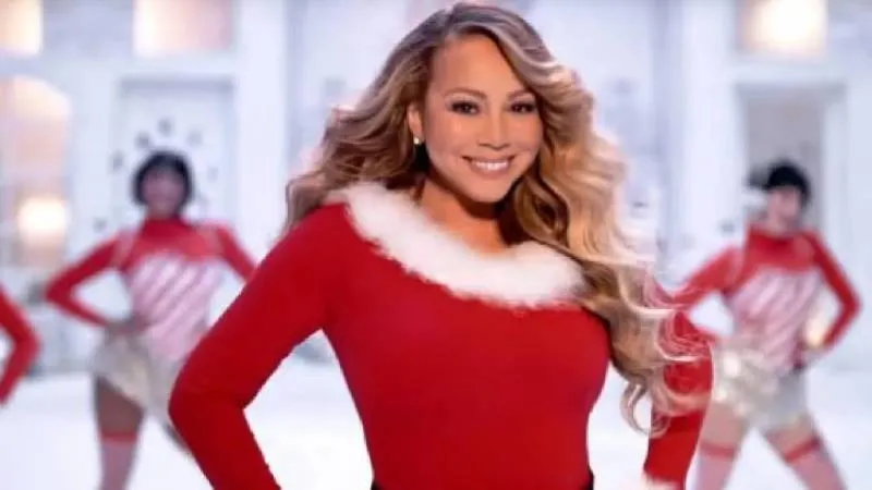 Mariah Carey es una de las artistas más escuchadas en Navidad gracias a su tema “All I Want for Christmas Is You”/ Captura de pantalla
