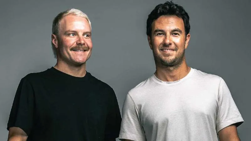 Bottas y Checo Pérez | @Cadillac_F1