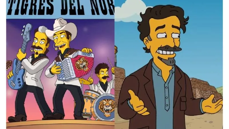 El episodio integra elementos culturales mexicanos dentro del humor característico de la serie animada./@TheSimpsons