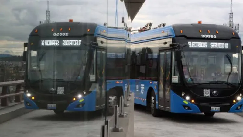 El servicio opera con unidades eléctricas durante su fase de evaluación operativa./@STECDMX