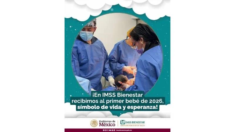 El nacimiento ocurrió en un hospital del IMSS en el Estado de México./ IMSS
