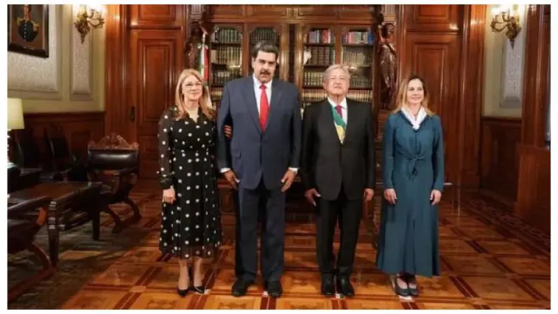 Andrés Manuel López Obrador calificó como “secuestro” y “prepotente atentado” la captura de Nicolás Maduro./ X:Nicolás Maduro