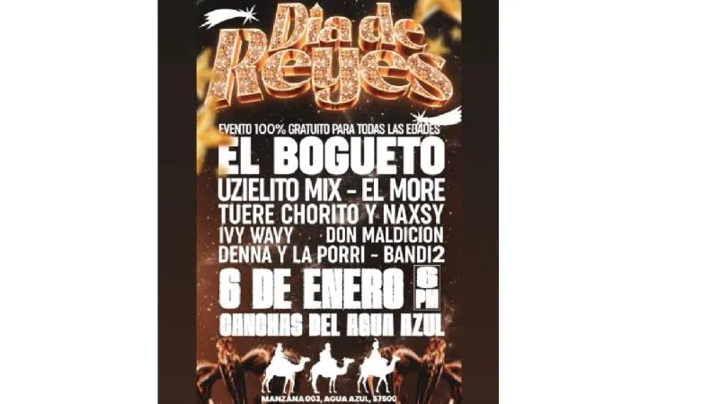 Las Canchas del Agua Azul serán la sede del concierto gratuito que reunirá a miles de asistentes en el oriente del Estado de México./ IG