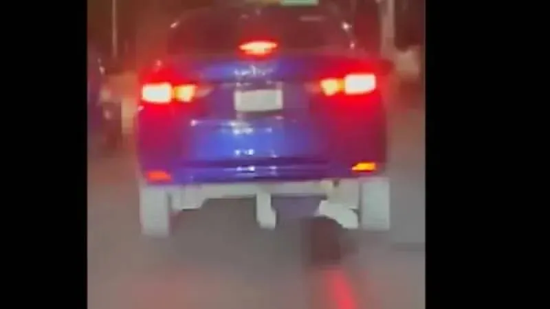 Los hechos ocurrieron la noche del sábado 3 de enero. / Captura de imagen