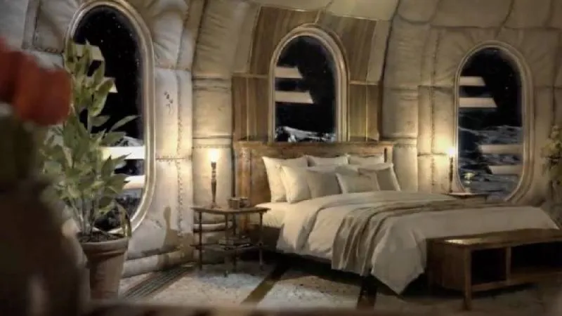 Empresas de turismo espacial ya aceptan solicitudes para reservar una habitación en el primer hotel lunar./ GRU SPACE