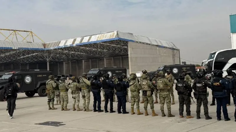 SSPC y FGR informaron que el proceso se realizó bajo protocolos institucionales./ SSC