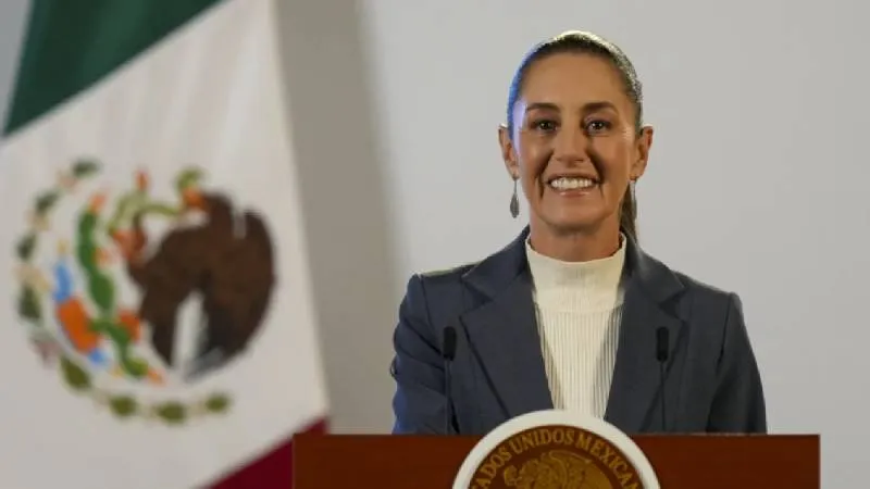 La mandataria descartó que el traslado esté relacionado con una llamada con Donald Trump./ AP