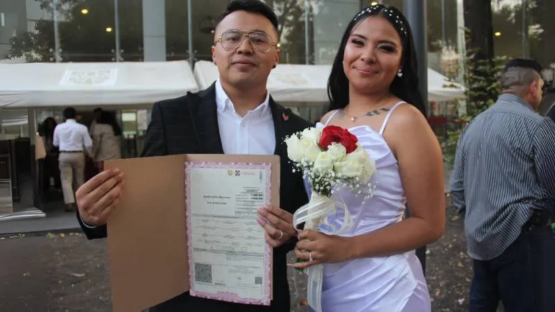 Las bodas colectivas en la CDMX permitirán a cientos de parejas casarse de forma gratuita en 2026./ RS