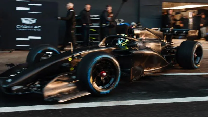 Checo Pérez, en su Cadillac | @Cadillac_F1