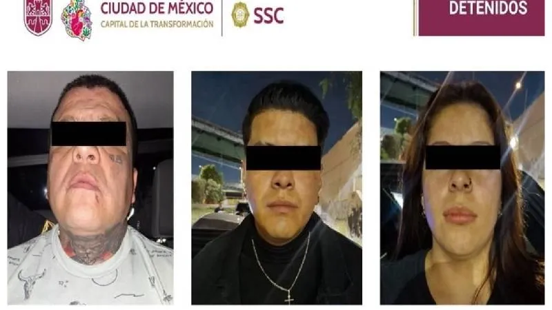 El arresto ocurrió en la colonia San Pedro El Chico, en la alcaldía Gustavo A. Madero./ SSC