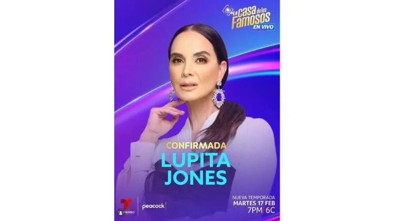 Lupita Jones fue confirmada como la primera participante de la nueva temporada de La Casa de los Famosos./ IG: La Casa De Los Famosos