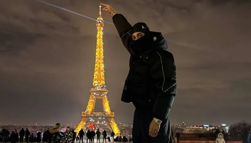 El Malilla representó la escena urbana mexicana durante la Semana de la Moda de París. / @elmalilla_