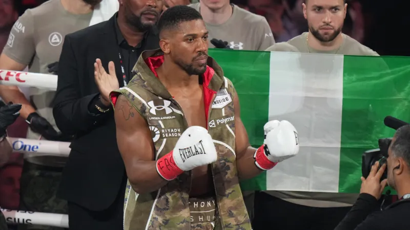 Anthony Joshua noquea a Jake Paul | AP