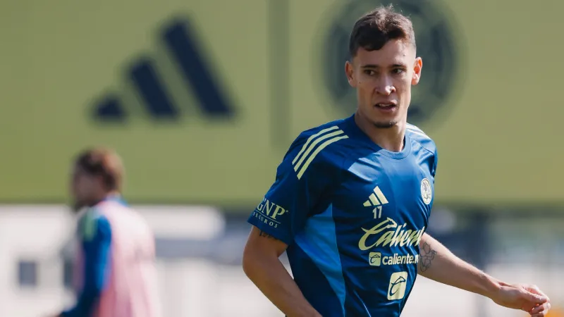 Dourado ya entrena con América | X: @ClubAmerica