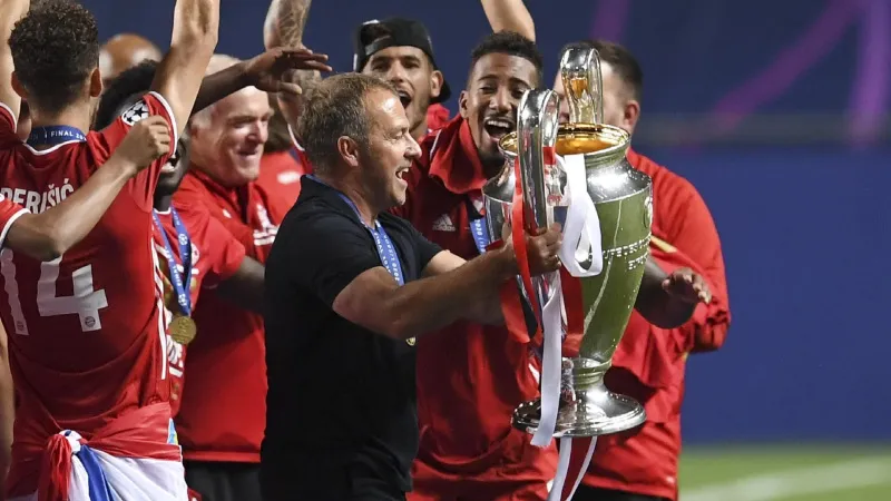 Flick ganó cinco finales con Bayern Múnich | AP