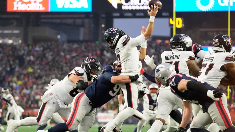Defensiva de Pats dominó a Texans | AP