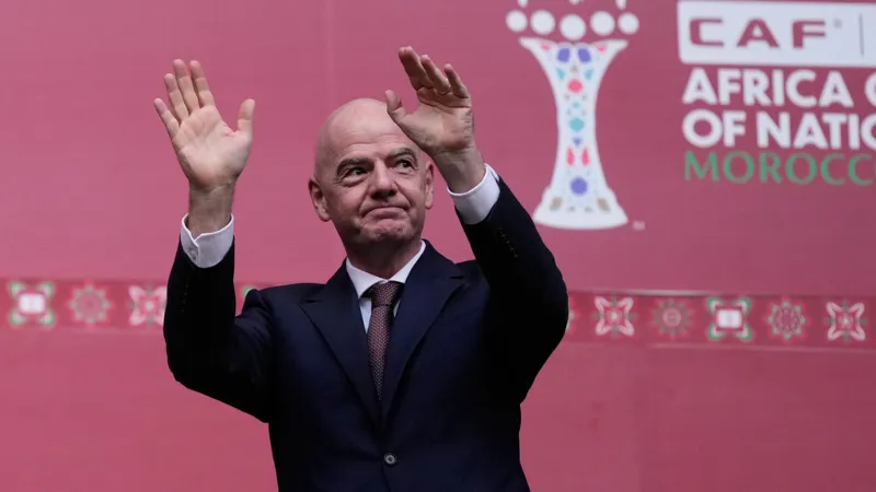 Infantino condena | AP