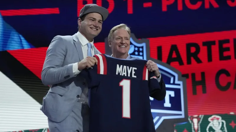 Drake Maye, NFL Draft 2024 | AP