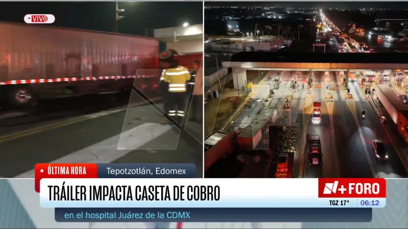 Para poder llegar a la CDMX hay una enorme fila en la caseta de Tepotzotlán / Captura de pantalla: X: @nmas