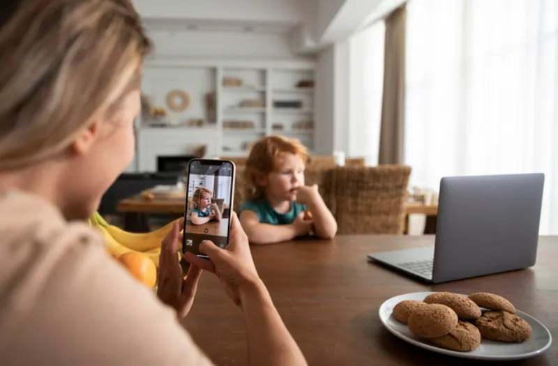 La gente en redes podría hacer mal uso de las fotos de los menores / FREEPIK