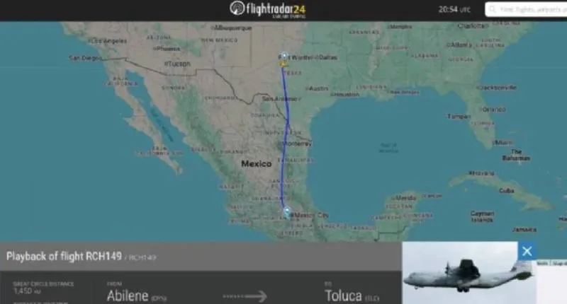 También se dio bajo el contexto de una alerta de EE.UU. por actividad aérea militar en México/X: @JesusMartinMx
