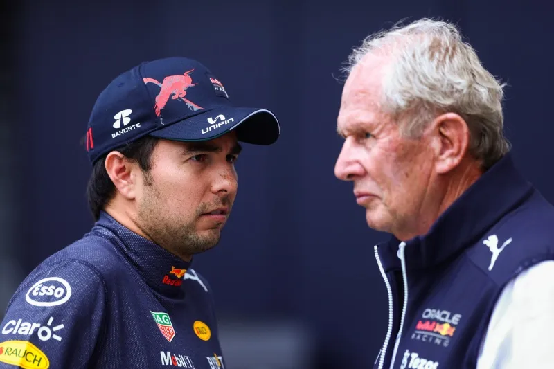 Pese a no estar en Red Bull, Marko criticó a Checo nuevamente
